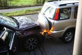 Vier auto's betrokken bij kettingbotsing op N206 in Vogelenzang