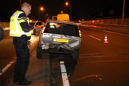Ongeval op N208 in Overveen