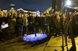 Holocaust Memorial Day op de Grote Markt in Haarlem