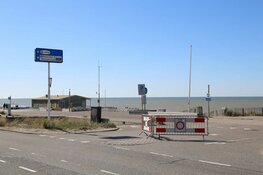 Lege boulevards in Zandvoort en Bloemendaal