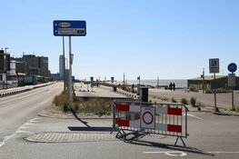 Lege boulevards in Zandvoort en Bloemendaal