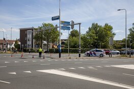 Kleverlaan dicht na ongeval op de Delftlaan