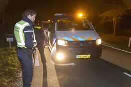 Hert overleden na aanrijding met wagen Koninklijke Marechaussee