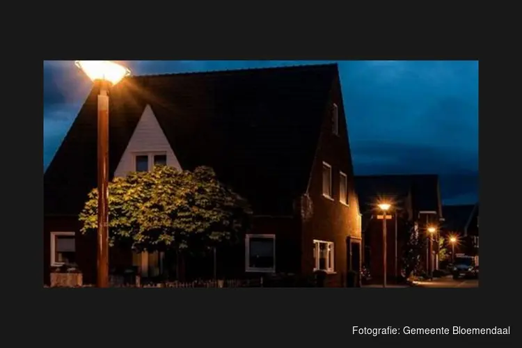 Gemeente Bloemendaal vervangt traditionele openbare verlichting door led
