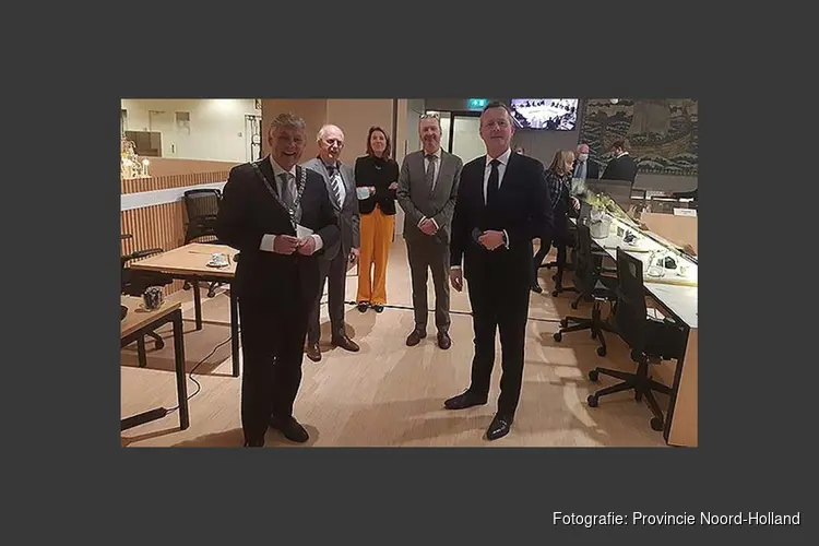 Commissaris van de Koning brengt ambtsbezoek gemeente Bloemendaal