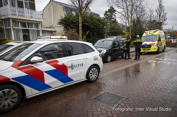 Fietser gewond bij ongeval op de Haarlemmerstraat in Zandvoort