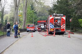Brand in sauna van woning in Bloemendaal