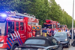 Brand in massagesalon Bennebroek