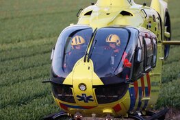 Motorrijder vliegt uit bocht in Vogelenzang