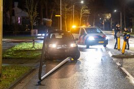 Automobiliste op leeftijd aangehouden na eenzijdig ongeval in Aerdenhout