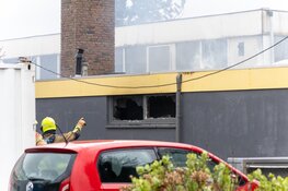 Grote brand in voormalige sportschool in Zandvoort