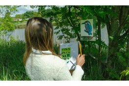 Vogelfestijn tijdens de Kennemer Vogeldag