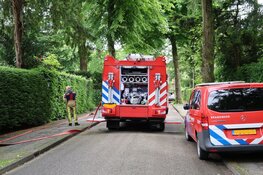 Brand in villa aan Grenslaan in Aerdenhout