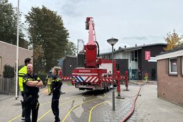 Brand bij school in renovatie in Bennebroek