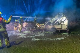 Camper door brand verwoest in Zandvoort