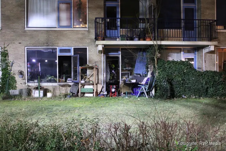 Schade na brand in woning Zandvoort