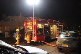 Schade na brand in woning Zandvoort