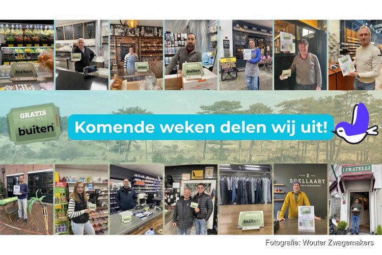 Burgemeester en ondernemers trappen campagne ‘Gratis Ticket voor Buiten’ af: Inwoners Kennemerland trekken de natuur in