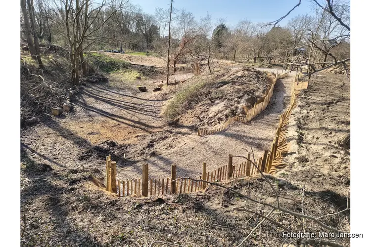Illegale aanleg tuin in natuurgebied