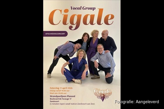 Vocal Group Cigale stopt ermee