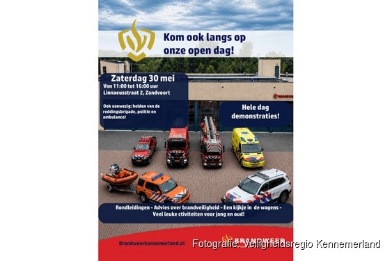 30 mei Open dag Brandweer Zandvoort