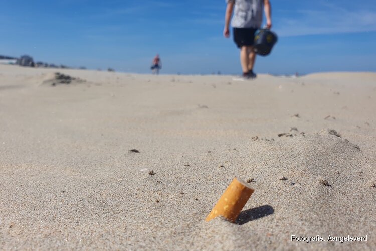 Juttersgeluk maakt vervuiling op het strand van Zandvoort zichtbaar