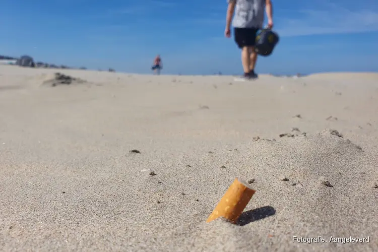 Juttersgeluk maakt vervuiling op het strand van Zandvoort zichtbaar
