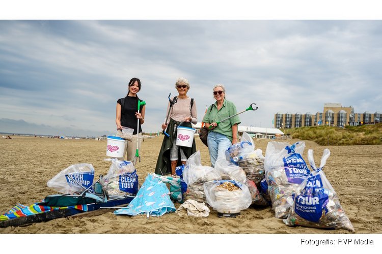 Beach Cleanup Tour raapt recordaantal van 79.242 sigarettenpeuken en 4.175 kilo afval op